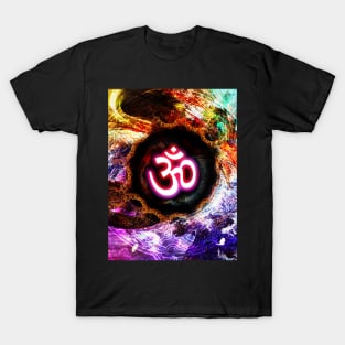 Multicolored Om T-Shirt